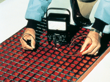 Conductive Top Molded Grating, "F R P", "G R P"
