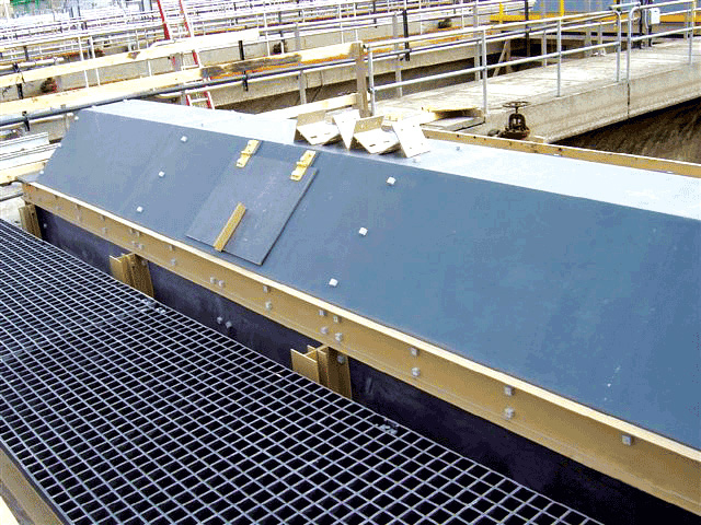 Rejilla Moldeada Resistente a la Oxidación en la Bahía de Bowery, Plástico Reforzado con Fibra de Vidrio, F R P, P R F V, G R P