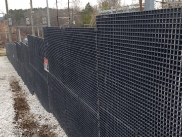 Sistema de Cercado No Conductivo Hecho de Plástico Reforzado con Fibra de Vidrio, Cerca de "F R P" 